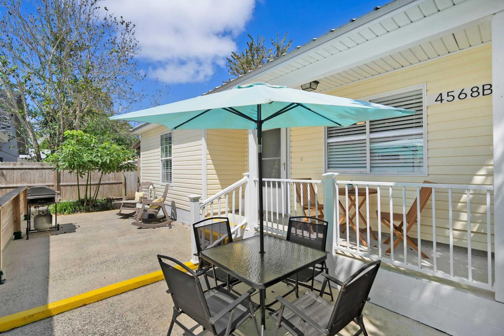 Secret Cottage 10 Min To Dt Dogs Ok Bbq Parking St. Augustine Exterior photo